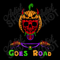 Goes To Halloween V-neck Tee | Artistshot