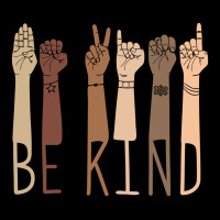 Be Kind Multicultural Skin Tone Sign Language Hands & Arms Black Lives Adjustable Cap | Artistshot