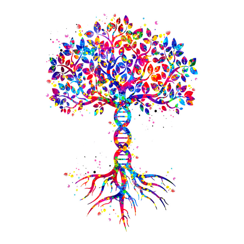 Dna Tree Life Watercolor Genetic Biologist Science Earth Day T Shirt Maternity Scoop Neck T-shirt by kalerttjay | Artistshot