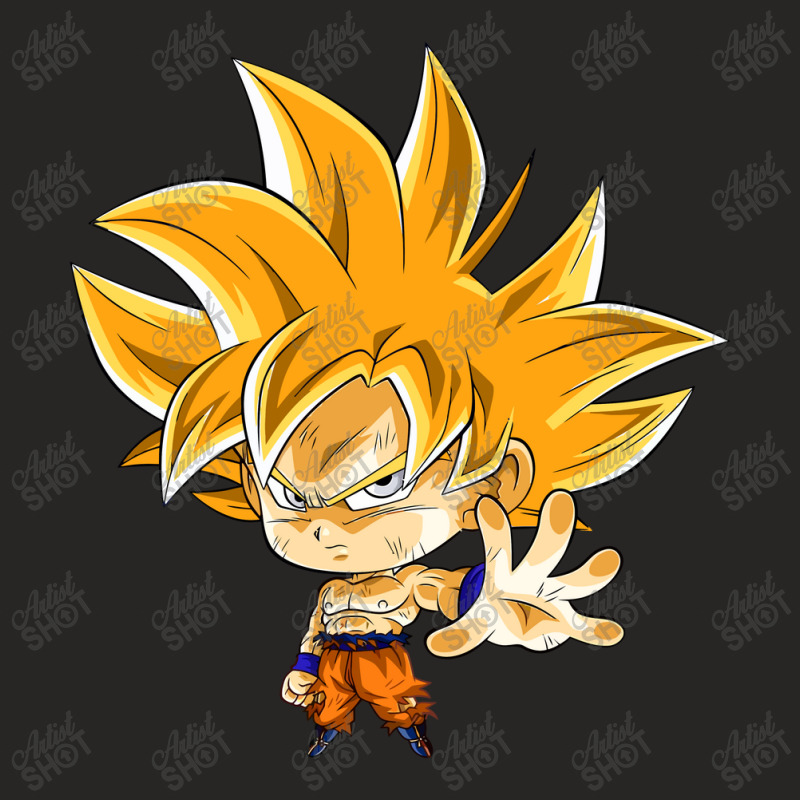 Goku Funny Ladies Fitted T-Shirt by Pixel kon | Artistshot