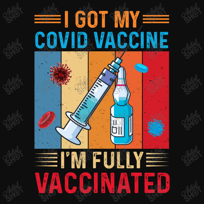 I Got Vaccine, I'm Fully Vaccinated Crop Top by Zero_art | Artistshot