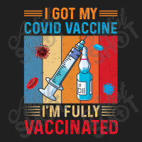 I Got Vaccine, I'm Fully Vaccinated Ladies Polo Shirt | Artistshot