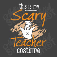 Womens This Is My Scary Teacher Costume Halloween Ghost Funny Gift Vintage T-shirt | Artistshot