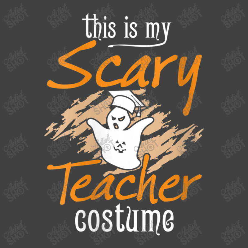 Womens This Is My Scary Teacher Costume Halloween Ghost Funny Gift Vintage T-shirt | Artistshot