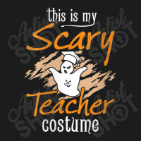 Womens This Is My Scary Teacher Costume Halloween Ghost Funny Gift Hoodie & Jogger Set | Artistshot