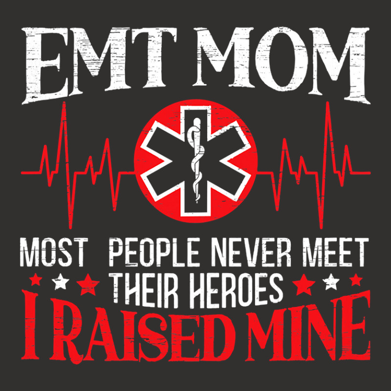 Womens Emt Mom Emergency Medical Technician Mothers Day Ambulance Champion Hoodie | Artistshot