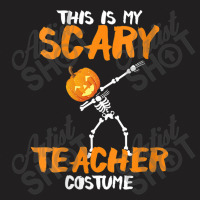 Womens This Is My Scary Teacher Halloween Costume Art Character T-shirt | Artistshot