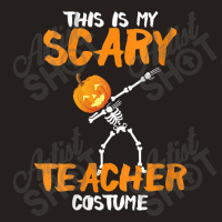 Womens This Is My Scary Teacher Halloween Costume Art Character Tank Top | Artistshot