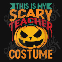 Womens This Is My Scary Teacher Lazy Halloween Costume Design Characte Full Set Car Mats | Artistshot