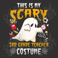 Womens This Is My Scary Third Grade Costume Teacher Halloween Characte Champion Hoodie | Artistshot