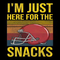 Im Just Here For The Snacks Women Football Gameday Long Sleeve Shirts | Artistshot