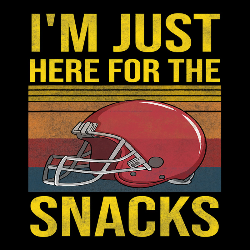 Im Just Here For The Snacks Women Football Gameday Long Sleeve Shirts by pester | Artistshot