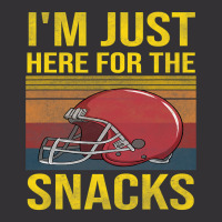 Im Just Here For The Snacks Women Football Gameday Vintage Short | Artistshot