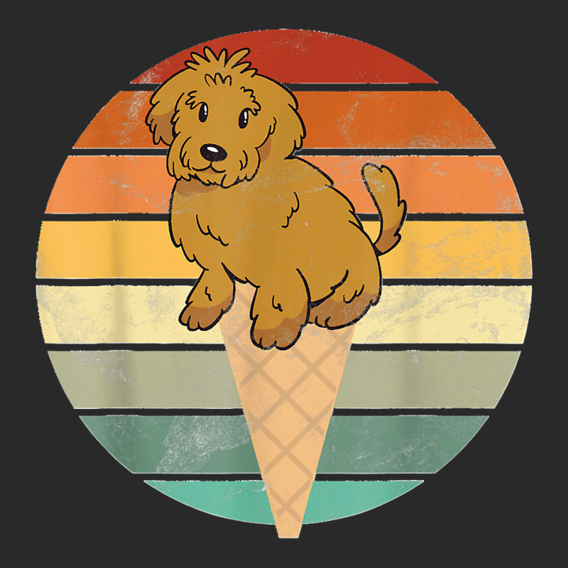 Chocolate Labs Cone Ice Cream Funny Dog Breed Lover Printed hat by EaglesonBonnie | Artistshot