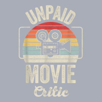 Retro Vintage Unpaid Movie Critic Film Cinema Motion Picture T Shirt Tank Dress | Artistshot