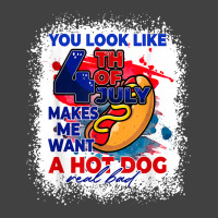 You Look Like 4th July Makes Me Want A Hotdog Real Bad T Shirt Vintage T-shirt | Artistshot