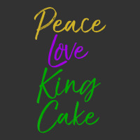 Womens Funny Mardi Gras Gift Party Quote Cute Peace Love King Cake Vne Baby Bodysuit | Artistshot