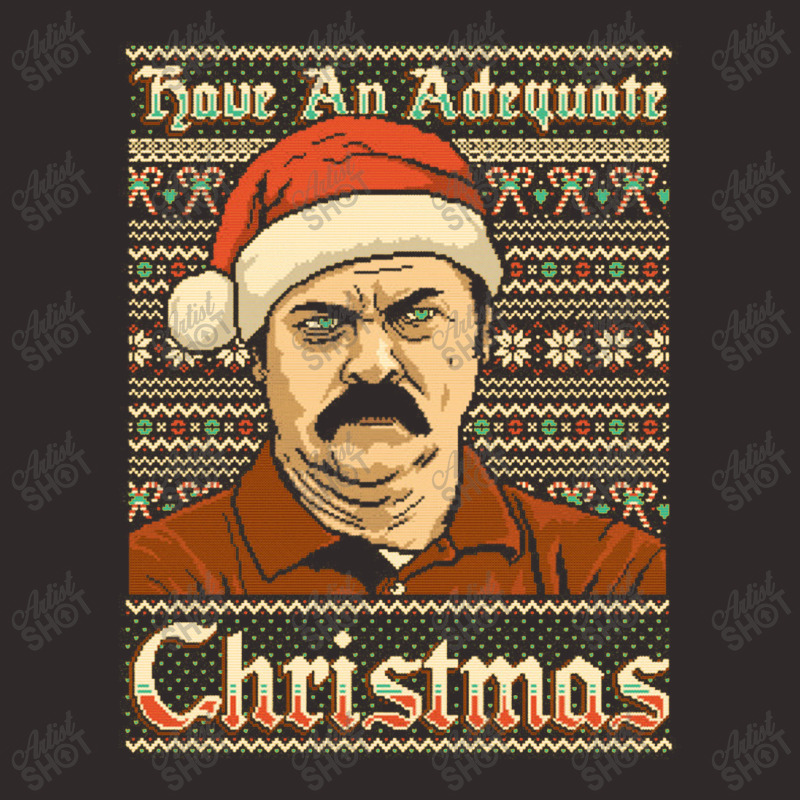 Adequate Christmas   Parks And Recreation Racerback Tank by baruklambi | Artistshot