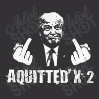 Acquitted X2   Trump Vintage Hoodie | Artistshot