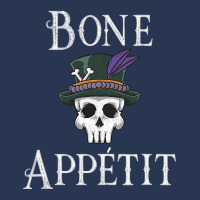 Vintage New Orleans Theme Voodoo Skull Fun Bone Appetit Pun T Shirt Men Denim Jacket | Artistshot