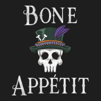 Vintage New Orleans Theme Voodoo Skull Fun Bone Appetit Pun T Shirt Classic T-shirt | Artistshot