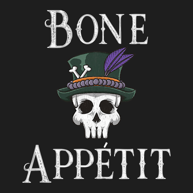 Vintage New Orleans Theme Voodoo Skull Fun Bone Appetit Pun T Shirt Classic T-shirt by sieuduong86 | Artistshot