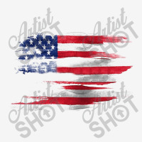 American Flag Mask Portrait Canvas Print | Artistshot