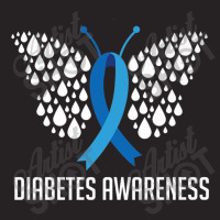 Blue Ribbon Fight Diabetes Awareness Month Vintage Cap | Artistshot