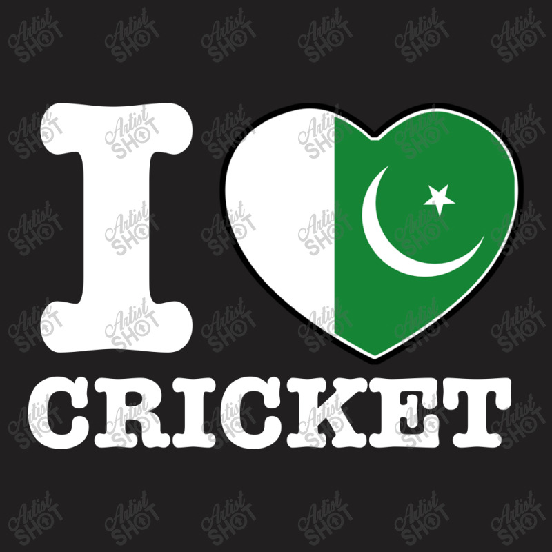 I Love Pakistan Cricket T-shirt | Artistshot