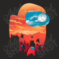 Imposter Sunset Ladies Fitted T-shirt | Artistshot