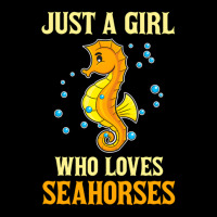 Just A Girl Who Loves Seahorses Pocket T-shirt | Artistshot