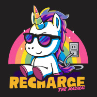 Recharge The Magical T-shirt | Artistshot