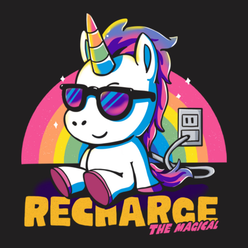 Recharge The Magical T-Shirt by micjegreray | Artistshot