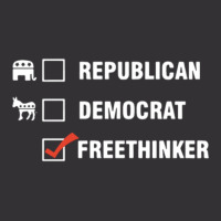 Republican Democrat Freethinker Vintage Hoodie | Artistshot