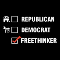 Republican Democrat Freethinker Unisex Jogger | Artistshot