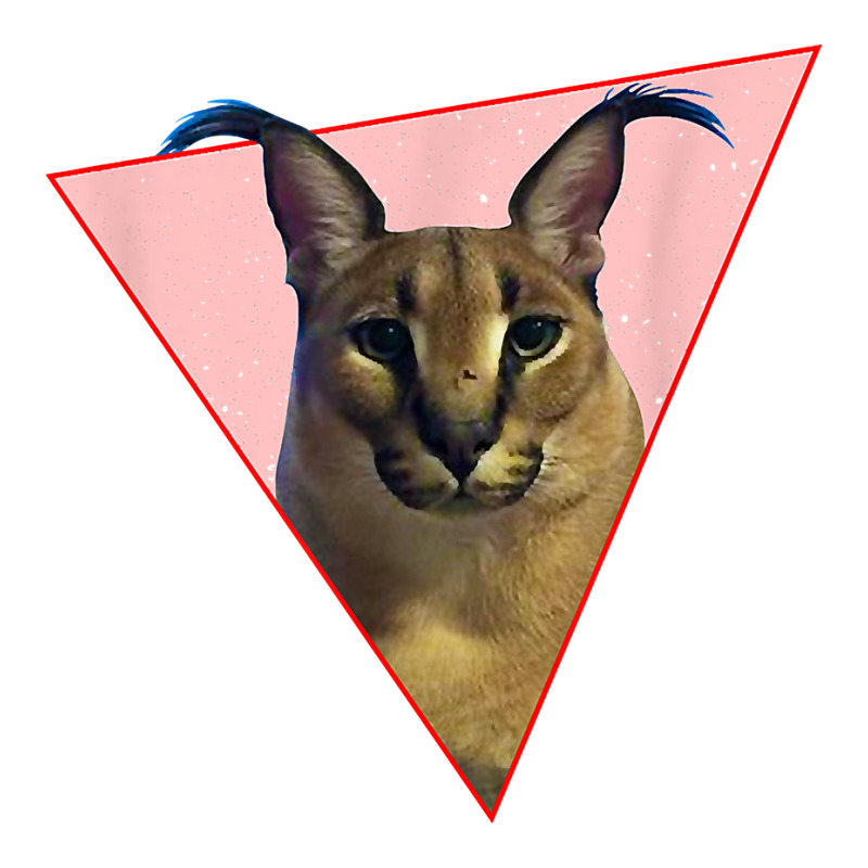 Big Floppa Meme Cat' Sticker