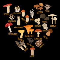 Mushroom Mycology Fungi Foraging Heart Love Chart T Shirt Toddler Sweatshirt | Artistshot