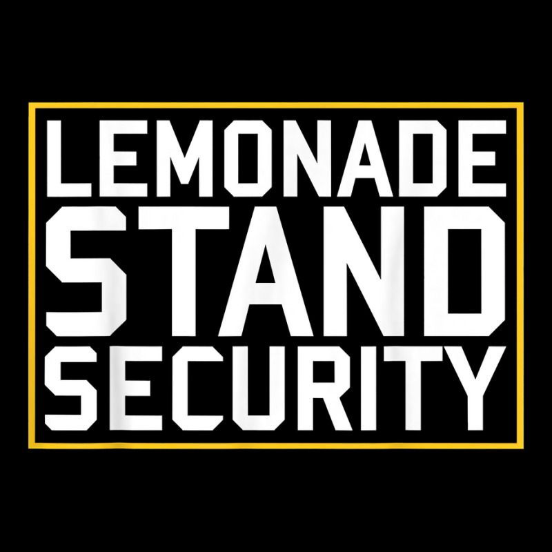 Lemonade Stand Security Lemonade Security T Shirt Adjustable Cap by sabadmscoastlw | Artistshot