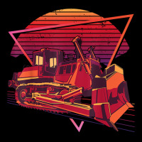 Retro Futuristic Bulldozer Tractor T Shirt Youth Hoodie | Artistshot