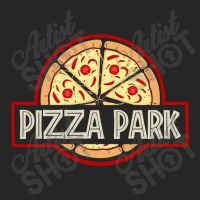 Pizza Park Ladies Fitted T-shirt | Artistshot