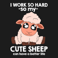 I Work So Hard For My Cute Sheep 153 Hoodie & Jogger Set | Artistshot