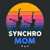 Womens Synchronized Swimming   Synchro Mom   Funny V Neck T Shirt Women's Triblend Scoop T-shirt | Artistshot