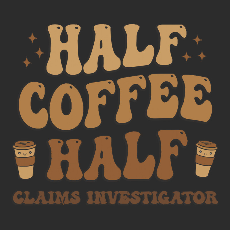 Retro T  Shirt Half Coffee Half Claims Investigator T  Shirt Exclusive T-shirt by prefermeaning | Artistshot