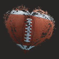 American Football Heart Happy Valentines Day Boys Kids Ladies Fitted T-shirt | Artistshot