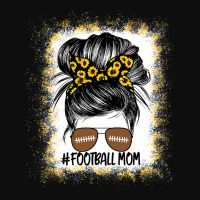 Womens Bleached Football Mom Sunflower Shirt Mothers Day Crop Top | Artistshot