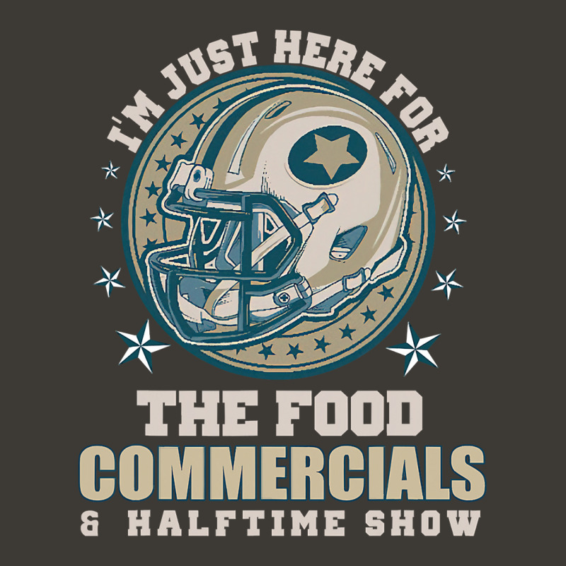 Football Just Here For Food Commercials Halftime Show Bucket Hat by pester | Artistshot