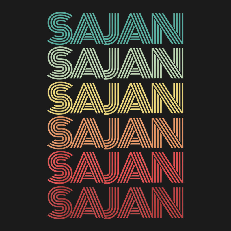 First Name Sajan Indian Boy Retro Personalized Custom T Shirt Full ...