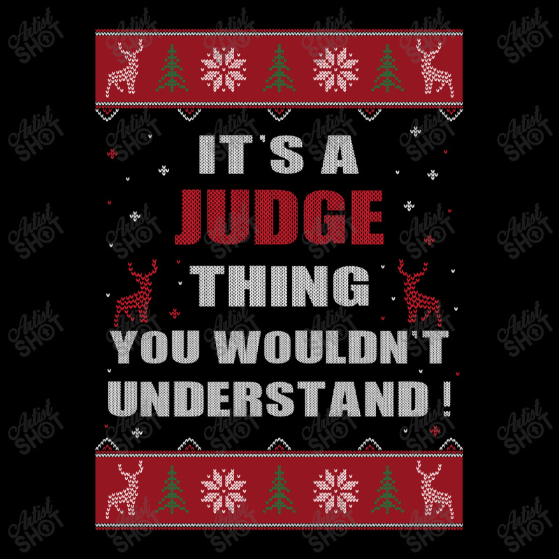 It's A Judge Thing You Wouldn't Understand Ugly Christmas Costumes Youth Hoodie by MELISSA | Artistshot