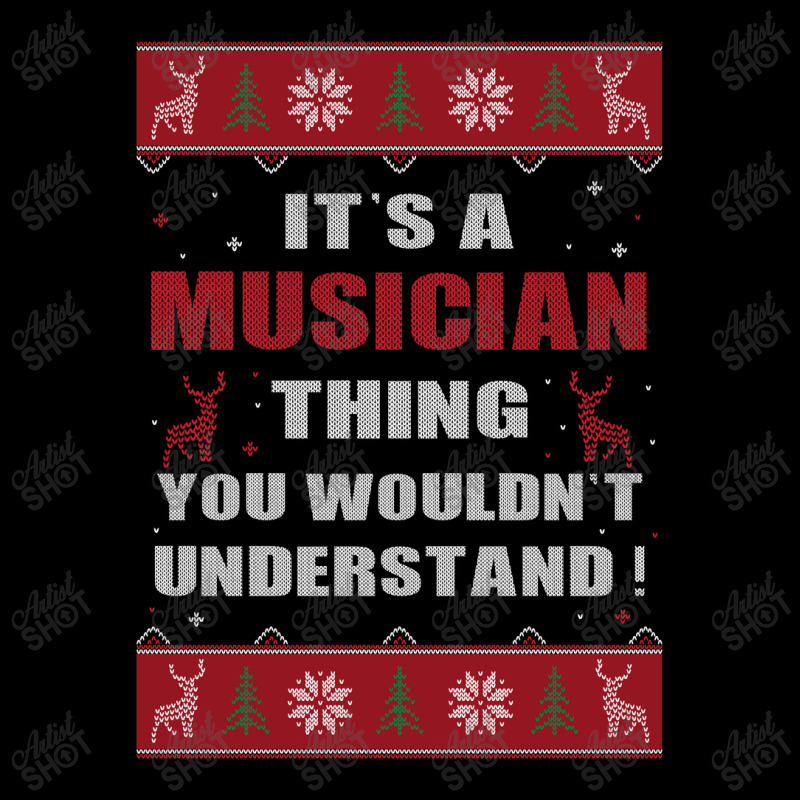 It's A Musician Thing You Wouldn't Understand Ugly Christmas Costumes Men's 3/4 Sleeve Pajama Set | Artistshot