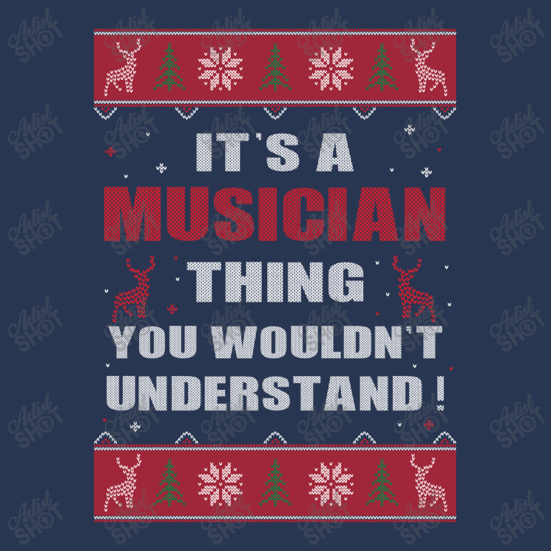 It's A Musician Thing You Wouldn't Understand Ugly Christmas Costumes Men Denim Jacket | Artistshot